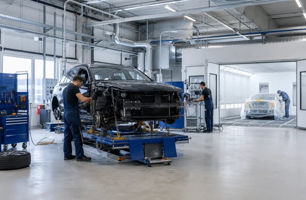 Karosserie- und Lackierbetriebe im Automotive-Alltag